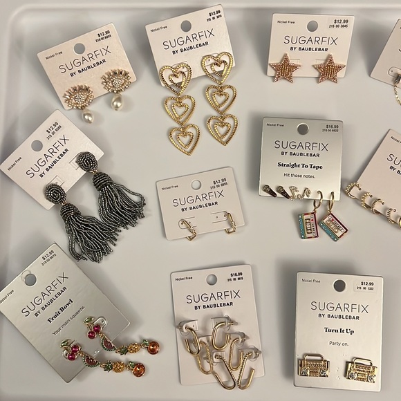 Sugarfix by BaubleBar Lot of 14 Assorted Accessories - Picture 3 of 5